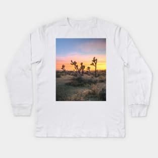 Joshua Tree National Park Kids Long Sleeve T-Shirt